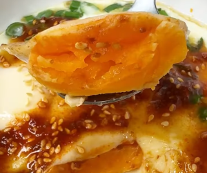 Fuss Free Steamed Egg recipe