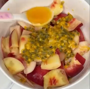 Nectarine Passion Fruit Dessert​ recipe