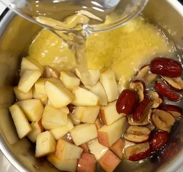 Yellow Millet Apple Porridge recipe